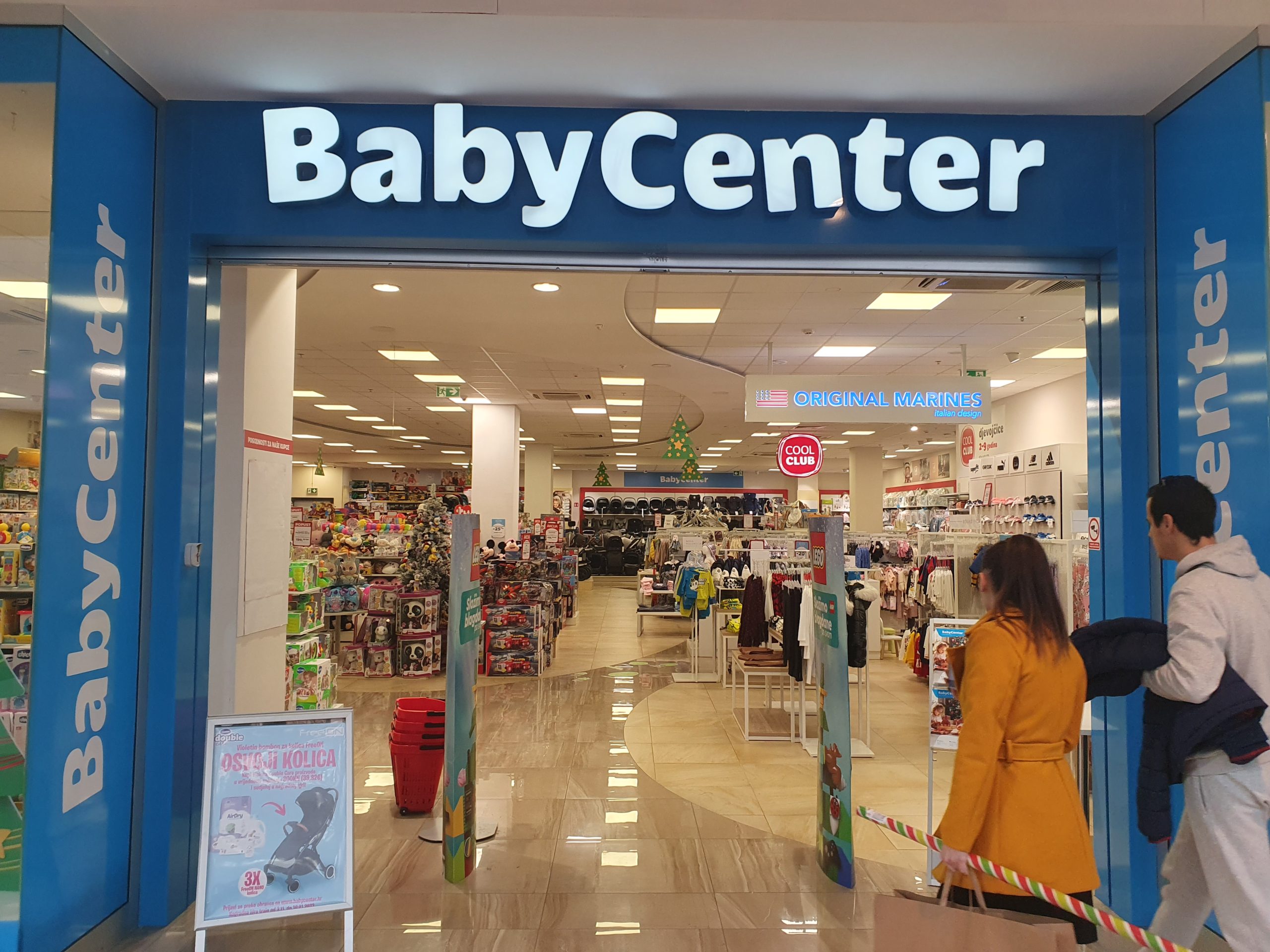 Baby enter