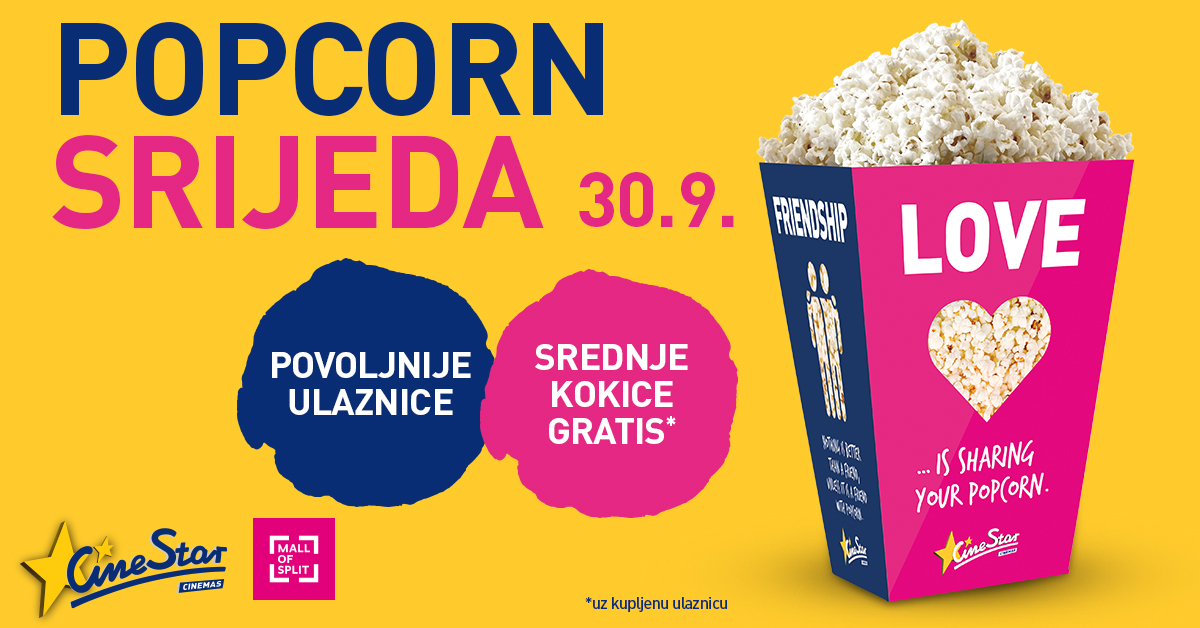 Cinestar - Popcorn srijeda