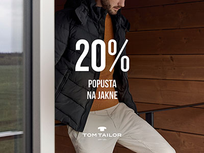 Tom Tailog - 20% popusta na jakne - Mall of Split