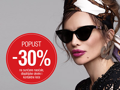 Optika Anda 30% popust - Mall of Split