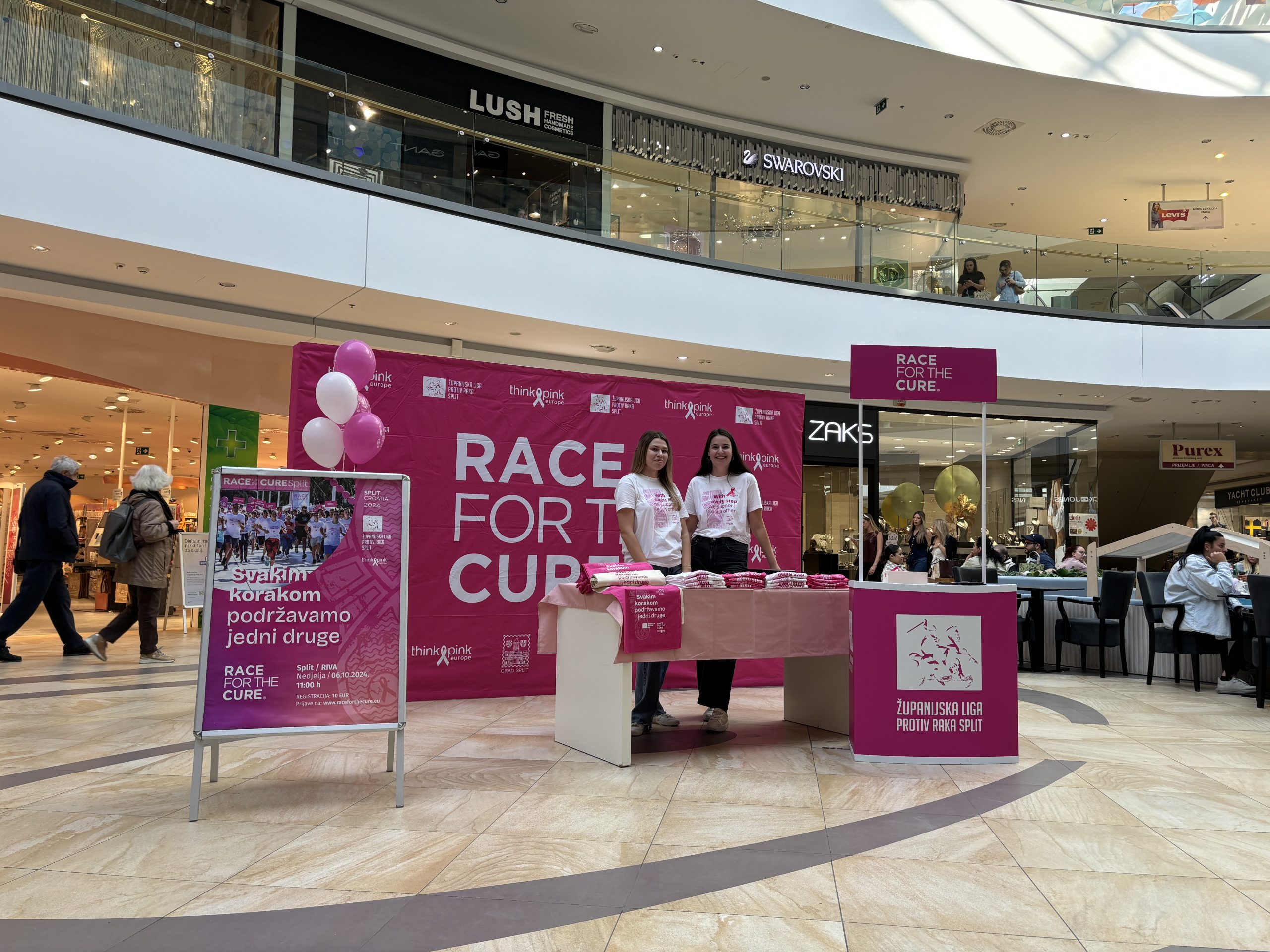 Mall of Split – tvoje mjesto za registraciju za Race for the Cure