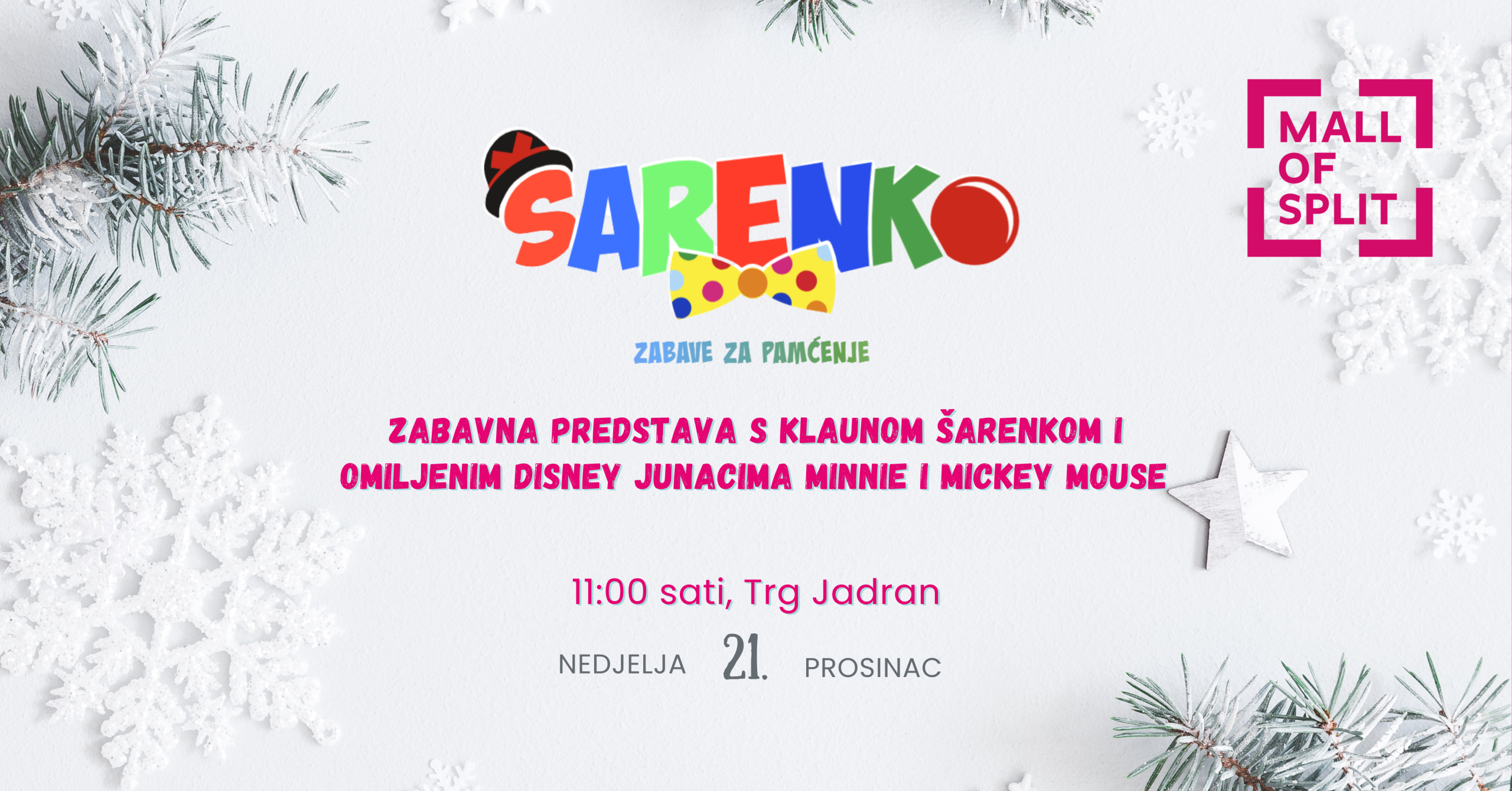 Šarenko nedjelja 21.12.